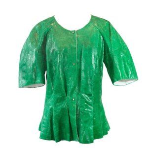 Vintage Poleci Green Top